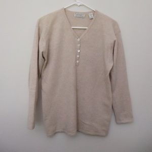 Lord & Taylor 2-ply Cashmere Pullover Sweater S
